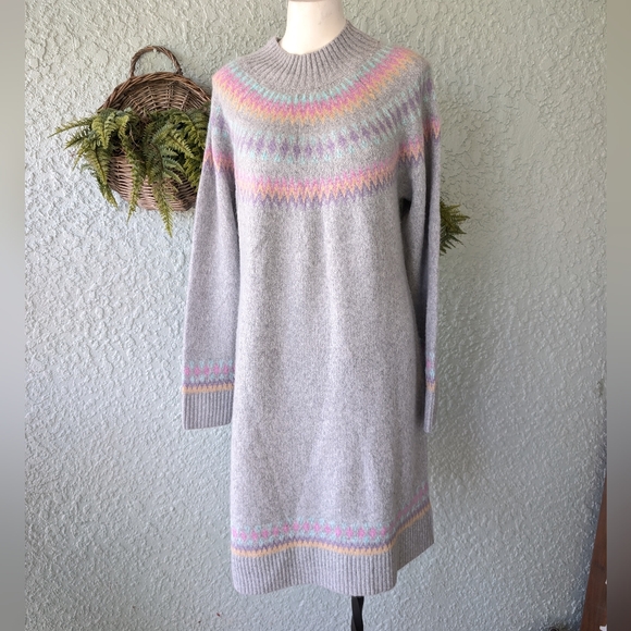 Torrid Mini Vegan Cashmere Mock Neck Sweater Dress NWT Sz1-14/16 - Picture 4 of 10